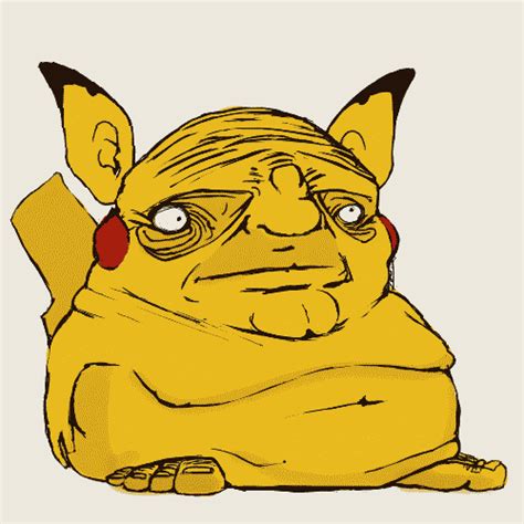 Pikachu Let Himself Go Much By Artpsychosis On Deviantart