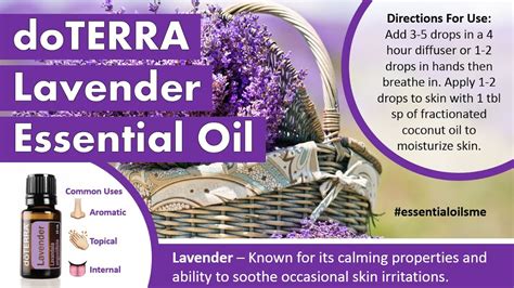 Awesome Doterra Lavender Essential Oil Uses Youtube
