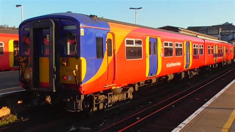 South Western Railway Swr Class 455 Ride Guildford To London Waterloo Via Cobham 060220