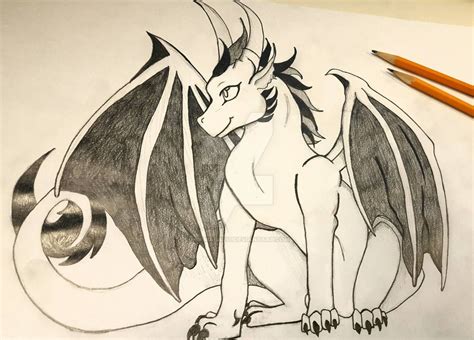 Dragon Drawing In Pencil At Getdrawings Free Download