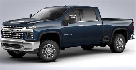 2020 Chevrolet Silverado Hd Northsky Blue Metallic Color Gm Authority