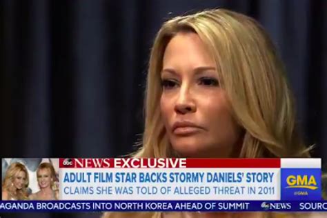 Porn Star Jessica Drake Backs Stormy Daniels’ Trump Threat Story On ‘gma’ Video