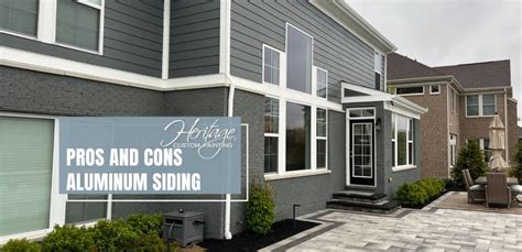 Aluminum Siding Pros And Cons Heritage Custom Painting