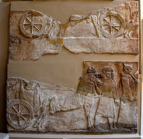 Assyrian Chariots Illustration World History Encyclopedia