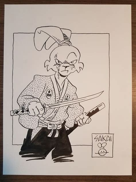 Usagi Yojimbo Original Illustration Sakai Stan Catawiki