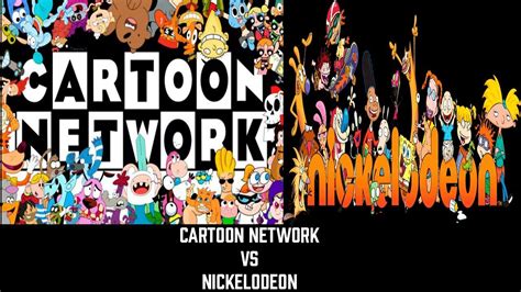 Cartoon Network Vs Nickelodeon Poster