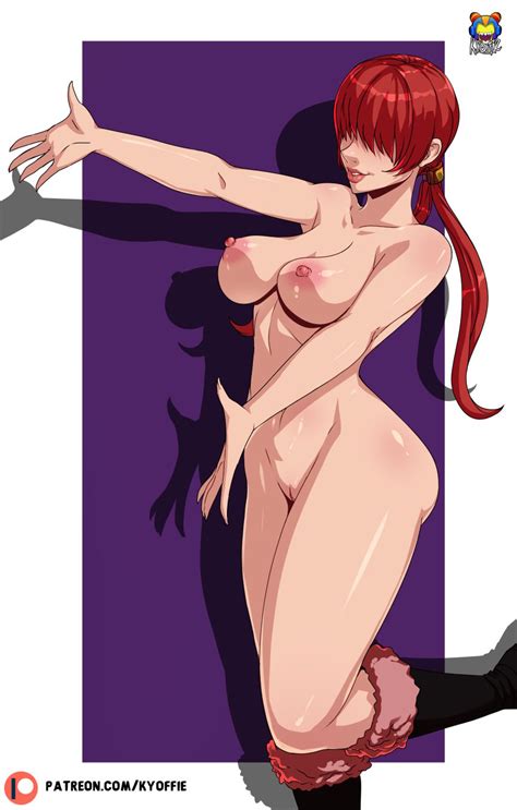 Rule 34 Busty Cleavage Female Hourglass Figure King Of Fighters Kyoffie Nude Red Hair Shermie