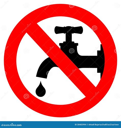 Save Water Sign Stock Images Image 30402994
