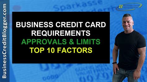 Business Credit Card Requirements Business Credit 2019 Youtube