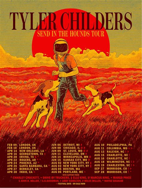 TYLER CHILDERS CONFIRMS 2023 “SEND IN THE HOUNDS TOUR” - RCA Records