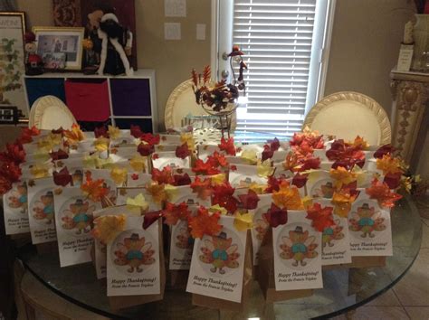 All 55 Bags Made For Thanksgiving Treats Holiday Classroom