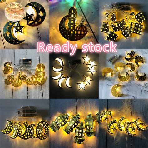 Pemesanan berlaku minimal order 30 set. Feimefeiyou Ramadhan Lampu Raya LED lampu hiasan, warm ...