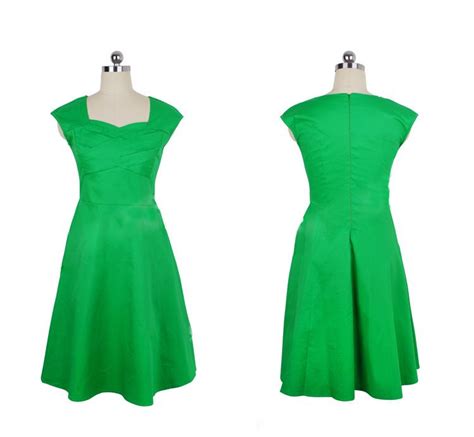 Square Neck Short Retro Hepburn Style Vintage Party Dress Sexy Pinup Swing Dress 1950s Cocktail