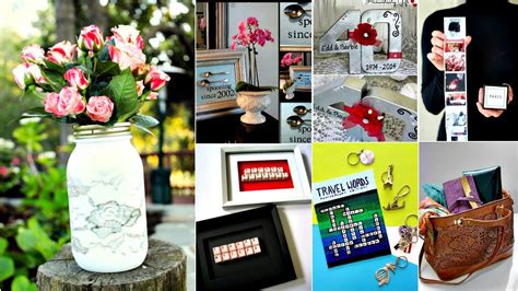 40 DIY Anniversary Gift Ideas With Instruction YouTube