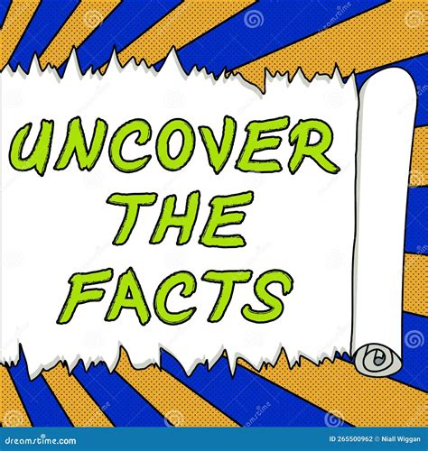 Inspiration Showing Sign Uncover the Facts. Concept Meaning Find the