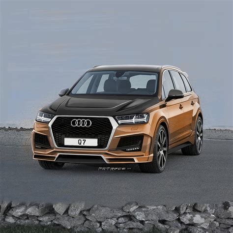 Audi Q7 Artrace body-kit. Digital Art by Artem Sinitsyn
