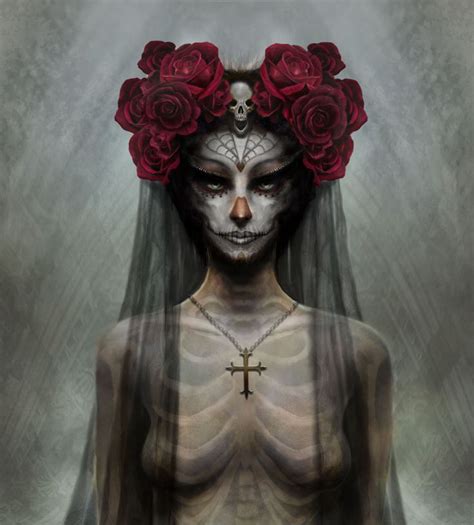 Day Of The Dead Bride By Markelli On Deviantart Dead Bride Day Of