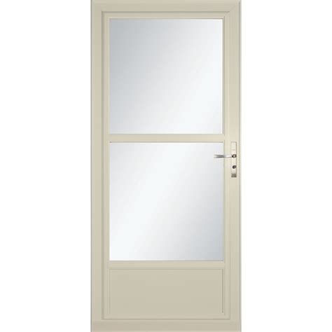 Larson Tradewinds Selection 36 In X 81 In Almond Mid View Retractable