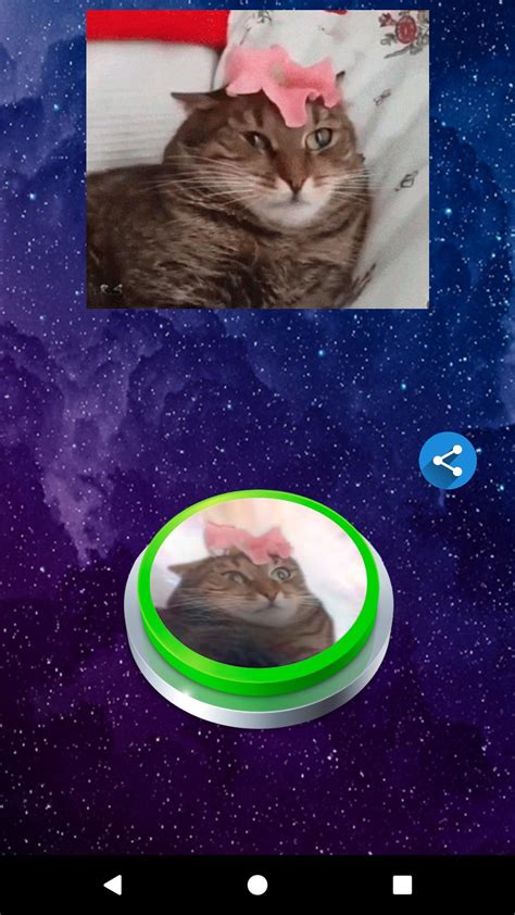 Easily add text to images or memes. Cat Transcendence Button for Android - APK Download