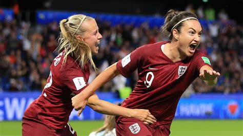 Womens World Cup 2019 Jodie Taylor Strike Seals England Place In Last