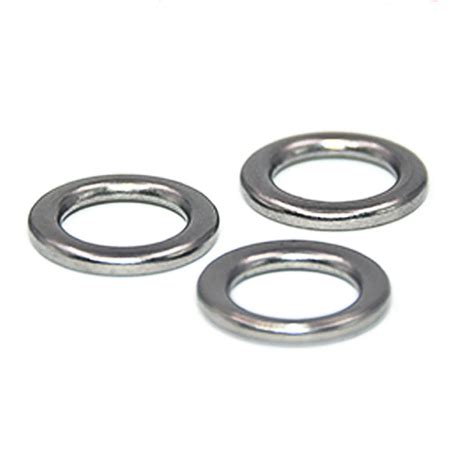 Buy Wifreo 30pcs Fishing Solid Ring Stainless Steel