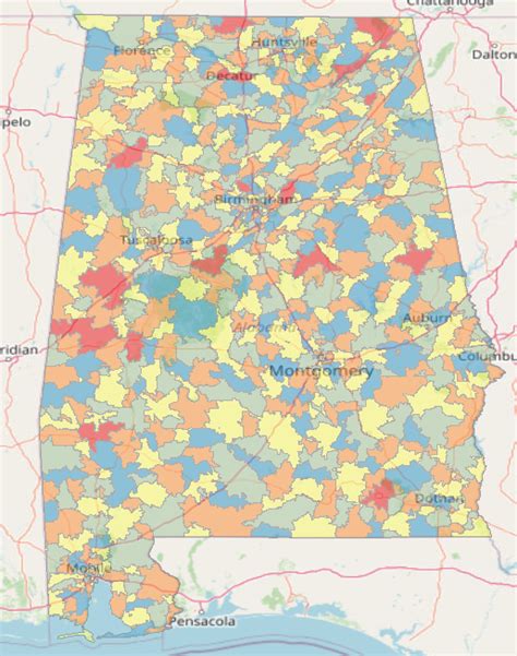 Map Of Zip Codes In Oklahoma Oklahoma Zip Code Map And Population