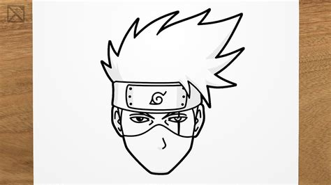 Como Desenhar O Kakashi Naruto Passo A Passo Fácil E Rápido Youtube