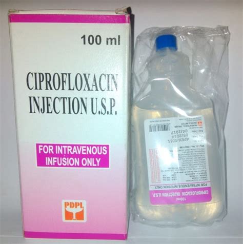 Ciprofloxacin Injection Prescriptiongiant