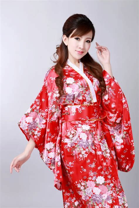 shanghai story hot sale vintage japanese style dress japan women s silk satin kimono yukata