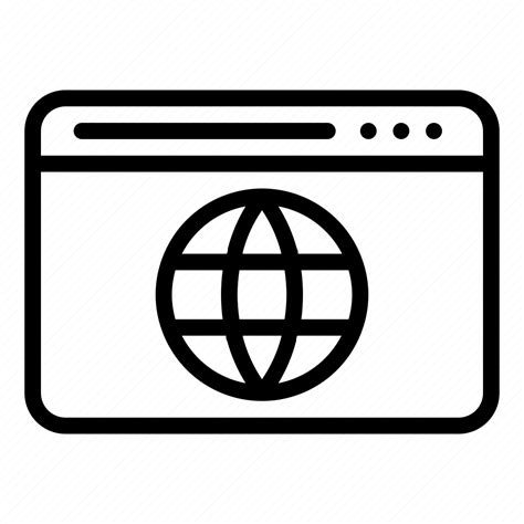 World Wide Web Browser Website Icon Download On Iconfinder