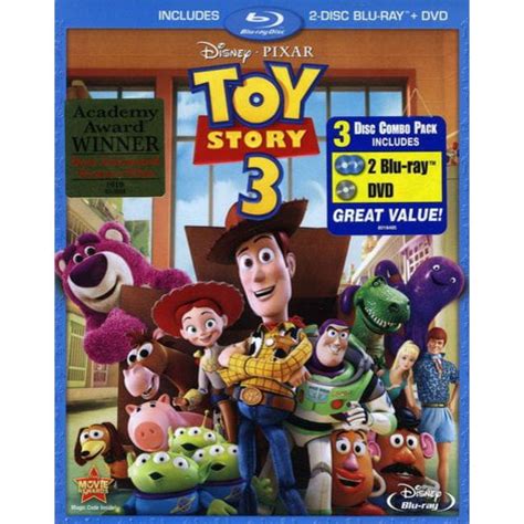 Toy Story 3 Blu Ray Dvd