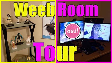 Mega Weeb Osu Player Roomsetup Tour For 10k Subs Youtube