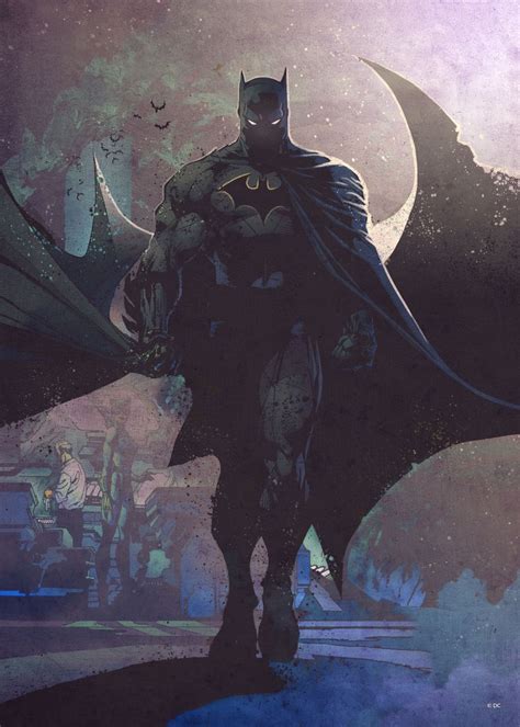 Batman Poster Picture Metal Print Paint By Dc Comics Displate