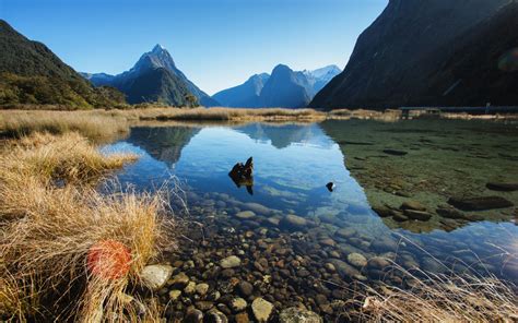 Milford Sound New Zealand Wallpaper Widescreen Hd