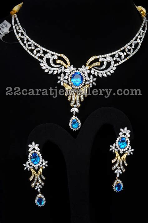 Diamond Necklace Kalyan Jewellers Jewellery Designs