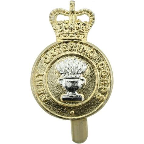 Army Catering Corps Acc Staybrite Anodised Cap Badge Staybright
