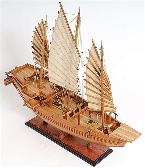 Chinese Junk Model Boat Model Ships Wooden Ship Models Model Boats