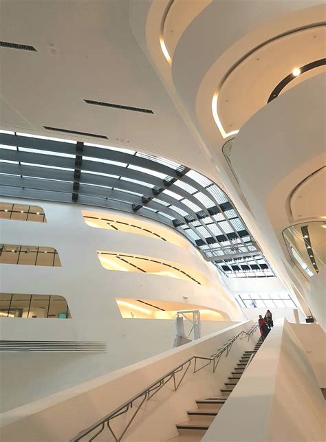 Zaha Hadid Architects Wu Vienna University Of Economics And Business