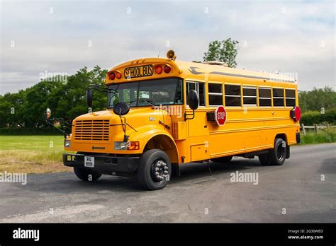 2003 Yellow American School Bus 7300cc S Series Schoolmaster Diesel