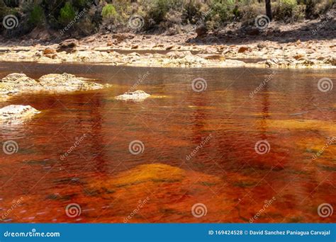 Rio Tinto In Huelva Andalusia Southern Spain Stock Photo Image Of