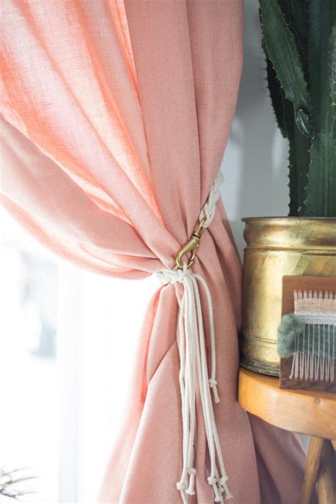 What is a balloon curtain? 3 DIY Curtain Tie-Backs From the Hardware Store (With images) | Diy curtains, Curtain tie backs ...