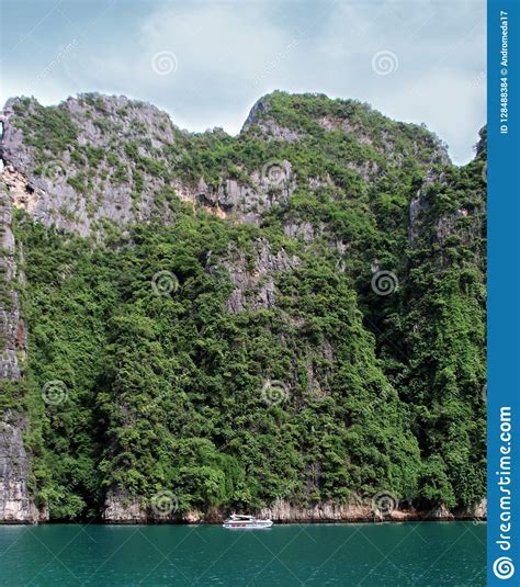 Koh Phi Phi Island Pileh Lagoon The Andaman Sea Thailand A Famous Tourist Destination Stock