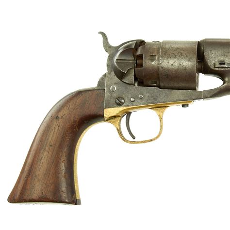 Original Us Civil War Colt Model 1860 Army Four Screw Revolver Manuf