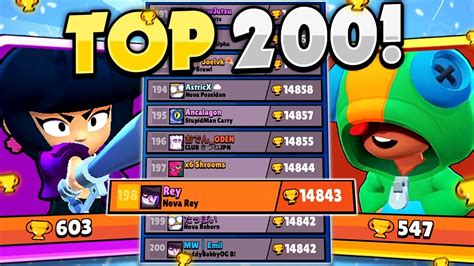 Reaching Top 200 In The World Pro Gameplay We Dont Lose In Brawl