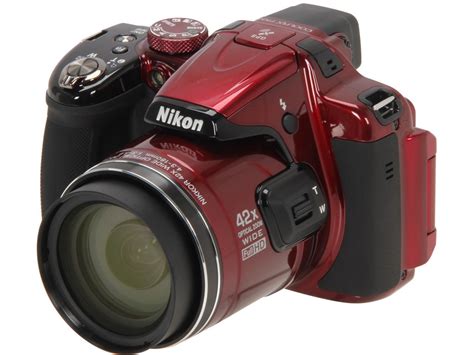 Nikon COOLPIX P520 Red 18 1 MP Wide Angle Digital Camera HDTV Output