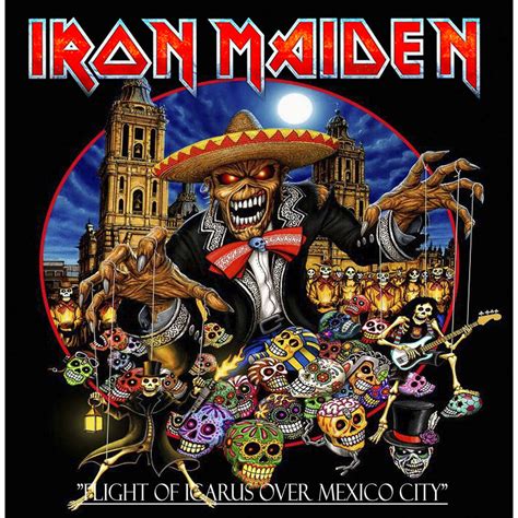Icarus Over Mexico City 2019 By Iron Maiden Cd With Galaxysounds Ref