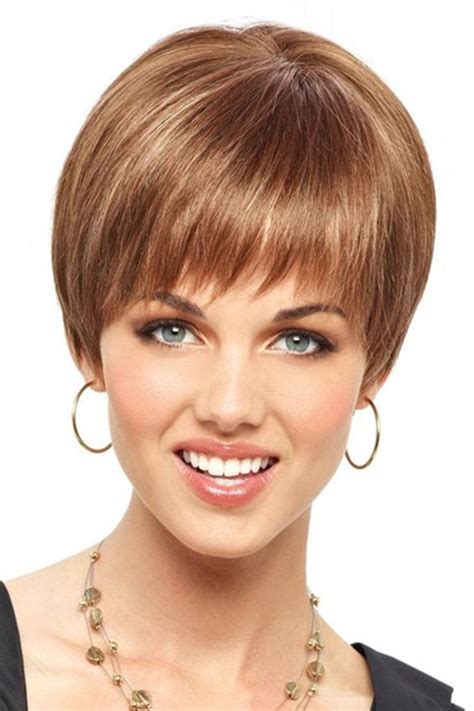 Experts reveal sleek solutions without the damage. Fringe And Tapered Neck Synthetic Hair Natural Straight ...