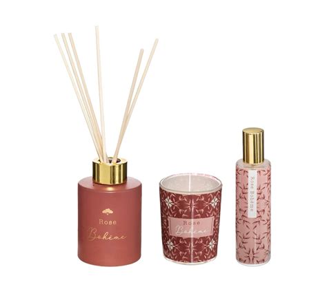 Coffret Senteur Gypsy Diffuseur De Parfum Bougie Parfumée Et Spray