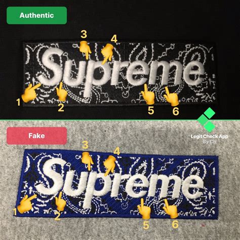 Supreme Bandana Box Logo Legit Check Guide Real Vs Fake Supreme
