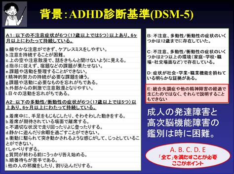 Attention deficit hyperactivity disorder can be treated, and is usually primarily treated with medications. 診断名は本当に正しい？「専門医のADHD診断例にも高次脳機能 ...